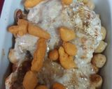 A picture of step 3 of Mix plate Chaat.