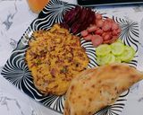 A picture of step 11 of Memon's Fusion Omelette.
