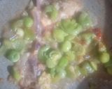 A picture of step 6 of Shahi Veg Kolhapuri with Amla.