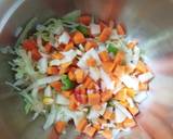 Beetroot soup with Mexican salad recipe step 3 photo
