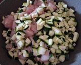 Foto del passaggio 4 della ricetta 🐔Pollo al Limone con Zucchine e Mandorle Croccanti🥒🥜