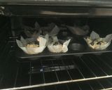 A picture of step 7 of Banana Blueberry Muffin (Vegan).