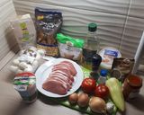 Bakonyi sertéskaraj szarvacska tésztával recept fázis 1 fotója