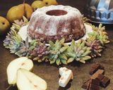 Foto del passaggio 9 della ricetta Bundt cake al Alambre Moscatel de Setúbal con torroncini pere e cioccolato