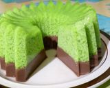 Foto langkah ke 4 dari resep Puding lumut coklat.