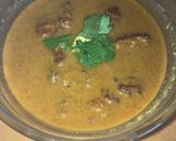 A picture of step 7 of Lauki ke kofte (bottle gourd curry).