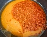 A picture of step 2 of Halim Seeds Halwa.