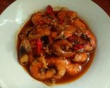 Foto langkah ke 6 dari resep Udang saus padang simple.