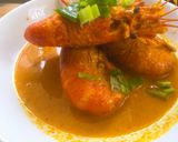Foto langkah ke 4 dari resep Gulai udang Padang.
