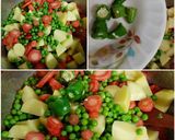 A picture of step 6 of Mix Sabzi.