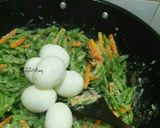Foto langkah ke 6 dari resep Tumis buncis wortel telur.