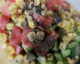 A picture of step 2 of Mix veggies salad.