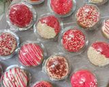 Foto langkah ke 15 dari resep 🇮🇩Donat labu mini merah putih 🇮🇩.