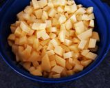 Une image de l'étape 2 de Pommes de terre rissolées cuisson à air chaud #airfryer.