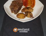 Foto del paso 11 de la receta: Carne a la Cacerola con Papas Gratinadas con Albahaca