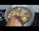 A picture of step 4 of Papad poha chivda.