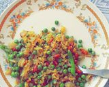 A picture of step 7 of Peas/Matar Poha.