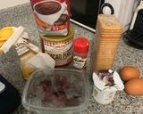 A picture of step 1 of Healthy and Quick Brownie in Lékué Case.