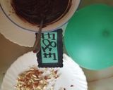 A picture of step 1 of Ferrero roacher bowl and mousse.