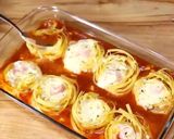 Foto del paso 10 de la receta: Fideos niditos con jamón y queso
