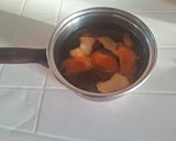 Foto del paso 2 de la receta: Te de jengibre y naranja🍯🍊🫚 con sabor a anís, miel