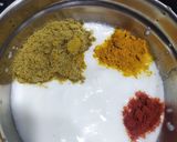 A picture of step 4 of Curd eggplant sabji.