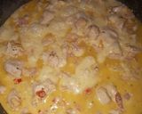Foto del paso 3 de la receta: Macarrones con queso a mi manera con pechuga de pollo 😀