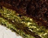 A picture of step 7 of Chocolate chip mint cake.