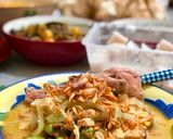 Foto langkah ke 4 dari resep Lontong Shirataki, Opor Ayam Keto.