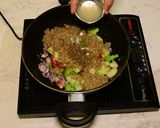 A picture of step 6 of Quinoa salad recipe.