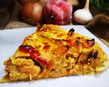 Foto del paso 4 de la receta: TARTA DE POLLO Y VERDURAS GRILLADAS ♥️