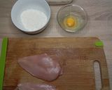 Une image de l'étape 1 de Escalope milanaise.