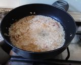 Foto del passaggio 4 della ricetta Risotto zucca e funghi