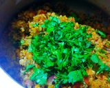 A picture of step 11 of Broken Wheat and Mixed Dal Khichdi.