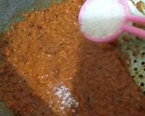 A picture of step 7 of Schezwan Chutney.