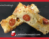 Foto del paso 10 de la receta: Focaccia con tomates cherry, cebolla y rulo de cabra