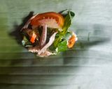 Foto langkah ke 3 dari resep Pepes tahu teri simple favorit.