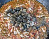 A picture of step 6 of Paella Loredana.