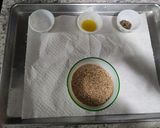 A picture of step 1 of Tahini.