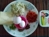 ক্যাবেজ স্টাফড চীজ ওমলেট(cabbage stuffed chees omlette recipe in Bengali)