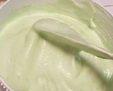 Foto langkah ke 4 dari resep Pandan Ogura Cake.