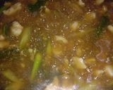 รูปขั้นตอนการทำที่ 12 ของ ราดหน้าไก่เส้นหมี่ (Thin Rice Noodles with Chicken in Thick Gravy)