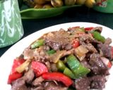 Foto langkah ke 6 dari resep Sapi lada hitam.