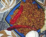 A picture of step 4 of Marwari Dry Garlic Chutney.