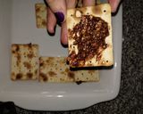 Foto del paso 3 de la receta: Turrón de avena chocolate y maní