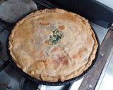 Foto del paso 6 de la receta: Tarta Integral de Espinaca y Jamón
