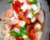 รูปขั้นตอนการทำที่ 4 ของ แหนมไก่ผัดพริก
