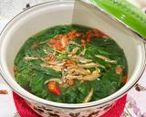 Gambar langkah 4 resipi 👩‍🍳Sup Bayam Dengan Bilis Rangup.