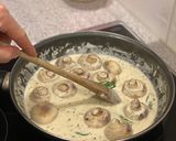 Krémes - Fokhagymás Gombafejek recept fázis 4 fotója