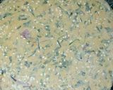 A picture of step 3 of Methi & Bathua paratha.